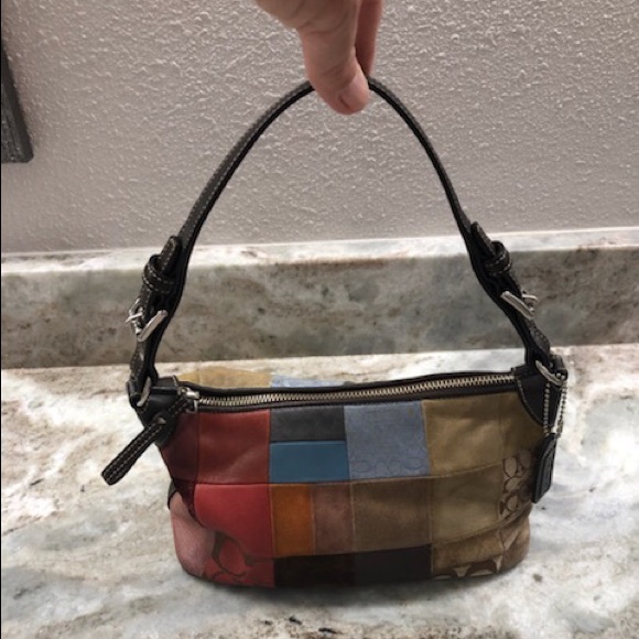 Coach patchwork shoulder bag - Picture 5 of 8
